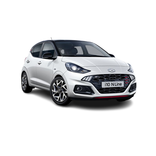 Hyundai i10 for rent in Corfu