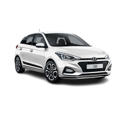 Hyundai i20 for rent in Corfu